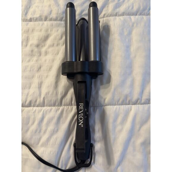 Revlon 3 Barrel Hair Waiver Jumbo Black Ceramic Long Lasting Waves - Picture 2 of 5